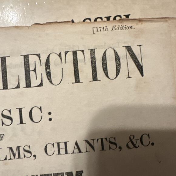 The Key Stone Collection Of Church Music - Hymns Psalms by A N Johnson HB 1857 - Picture 6 of 11